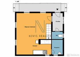 Prodej, chata, 64 m², pozemek 359 m², Hůrka - Horní Planá - 4
