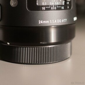 Prodám Sigma 24 1.4 DG HSM ART pro Canon EF - 4