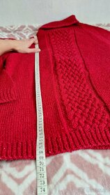 Ručně pletený svetr - 4