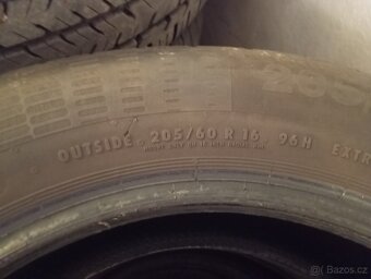 Prodám letní pneumatiky 205 / 60 r 16 - 4