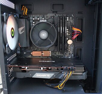 Herní pc - rx 5700 xt / ryzen 5 4500 / 16 gb ram - 4
