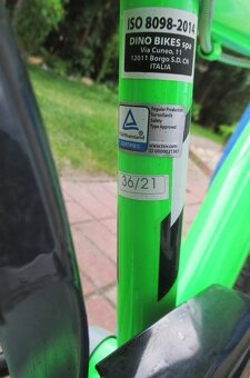 Dětské kolo s postranními kolečky - DINO BIKES - 14 - 4