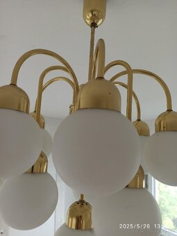 Lustr, svítidlo, lampa Kamenický Šenov - 4