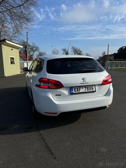 Peugeot 308 SW 1.6 BlueHDi 88 kW, 2017 – top stav, bez inves - 4