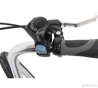 26'' tříkolka pro dospělé 3 kola 6 rychlostí s košíkem - 4