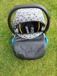 Kočárek Bexa Ideál a autosedačka+fusak+plaštěnka - 4