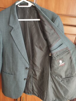 Pánské sako tmavě šedé (vel. XL) - 4