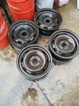 Disky 6×15,et23,Peugeot,Citroen,sada 1200kc - 4