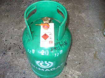 plynová bomba 10 Kg čistý propan - 4