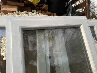 3x starší plastová okna Rehau / ABC okna 80x110cm - 4