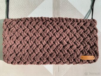 Dětská nepadací puffy deka na sportovní kočárek holubí modř - 4