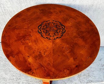 biedermeier stolík - 4