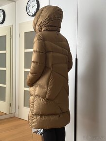 Dámská péřová bunda, kabát, s kapucí zn. ADD - 4