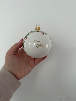 Vánoční ozdoby se jmény - 4