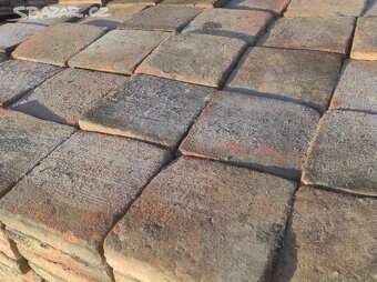 Stará cihlová dlažba, půdovky, půdovka, 50 m2 - 4