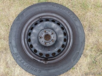 Sada letních pneu s ráfky, 5x112, pneu 195/65 R15 - 4