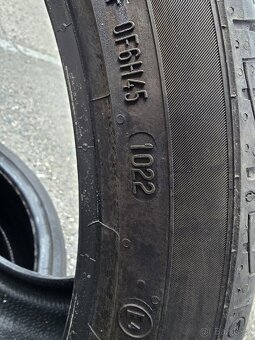 Sada letních pneu téměř nejetych 7,1 až 7,3 mm dvorozmer r19 - 4