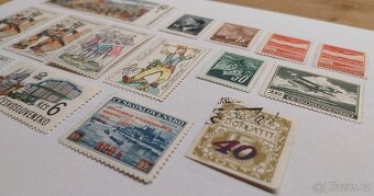 Známky ČESKOSLOVENSKO - 4