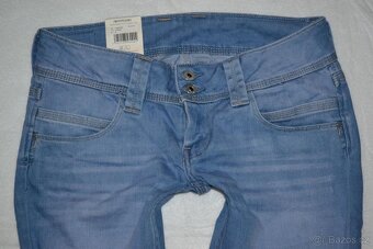 DÁMSKÉ džínové, bokové kraťasy Pepe Jeans Venus v. W29 - 4