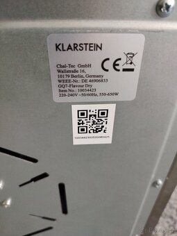 Sušička ovoce Klarstein - 4