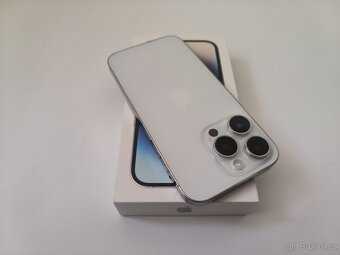 apple iphone 14 PRO 256gb Silver / Batéria 100% - 4