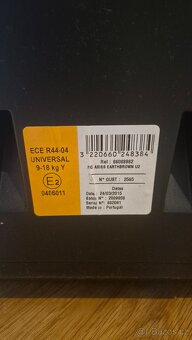 Autosedačka Maxi cosi 9-18kg - 4