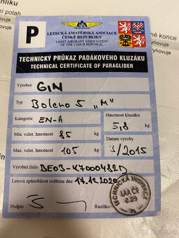 Paraglidingový komplet pro začátečníky - 4