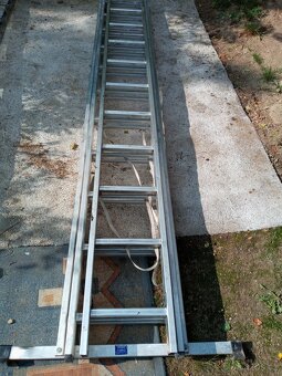 Proteco - Trojdílný hliníkový žebřík 3x11 příček - 4