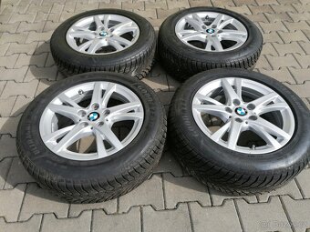 5x112 16 7J ET52 orig. alu kola BMW 2 vč. zim. pneu Goodyear - 4