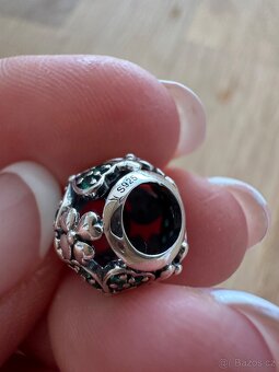 Korálek se čtyřlístky na Pandora náramek - 4