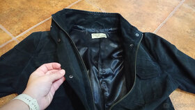 Krásné kožené dámské sako/ bunda Reserved, vel. 36 - 4