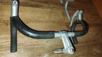 AL řídítka na kolo Favorit apod. - berany, vlaštovky, rovná - 4