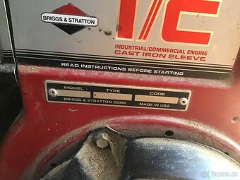 VARI Briggs & Stratton I/C 5 HP + vozíky + příslušenství - 4