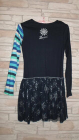 Šaty s Elsou vel. 146 zn. Desigual - 4
