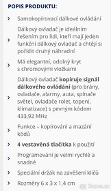 Duplikátor, dálkový ovladač - 4