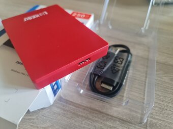 250Gb 2.5 externí disk USB 3 barva modrá nový - 4