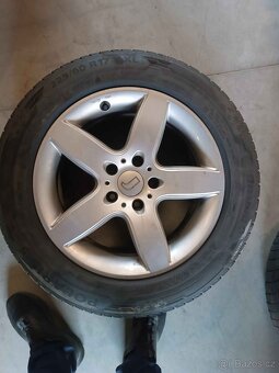 Zimní kola 225/60 R17 – 2× Dunlop, 2× Barum - 4