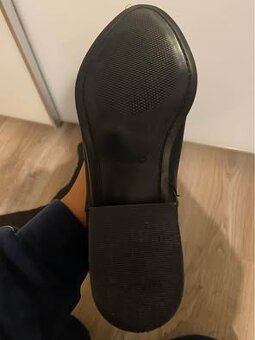 Zimní kozačky kožené černé Aldo 37 - 4