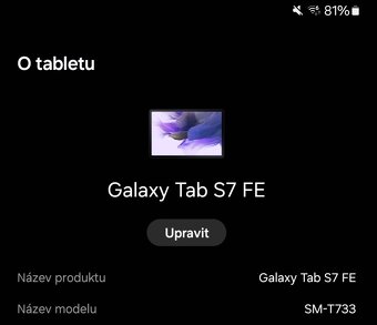 Samsung galaxy tab S7 FE s klávesnicí - 4