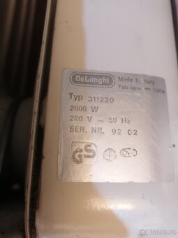 Olejovy radiator DeLonghi 2000W - 4