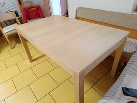 Jídelní stůl IKEA Bjursta rozkládací 140/220x85 - 4