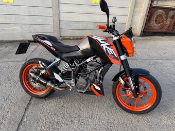 KTM 125 Duke, nová baterka, laděný výfuk - 4