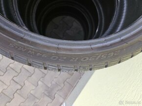 265 30 20 94W Pirelli zánovní zim. pneu 7-7,5mm DOT2022 - 4