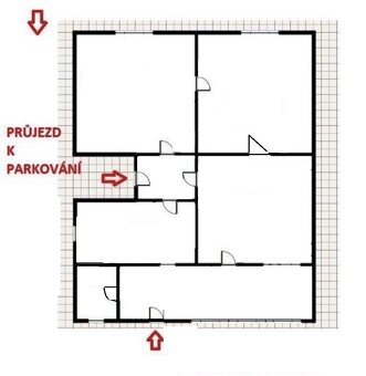 Rodinný dům Prušánky, pozemek 1534 m2 - 4