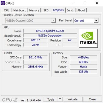 Nvidia Quadro K2200 4GB GDDR5 - 4