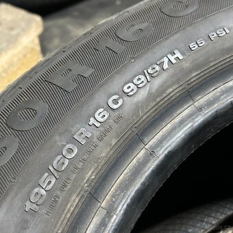 Letní pneu 195/60 R16C 99/97H Continental 7-7,5mm - 4