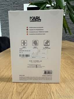 Tyrkysový obal / kryt Karl Lagerfeld iPhone 14 Pro Max - 4