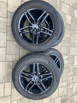 Atraktivní zimní alu sada Bmw, VW T5, pneu Pirelli, 5x120 - 4