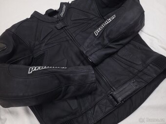 Probiker PRX Black pánska kožená moto kombinéza 58 3XL - 4