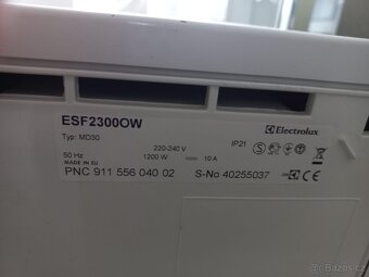 Stolní myčka Electrolux ESF2300OW - - 4
